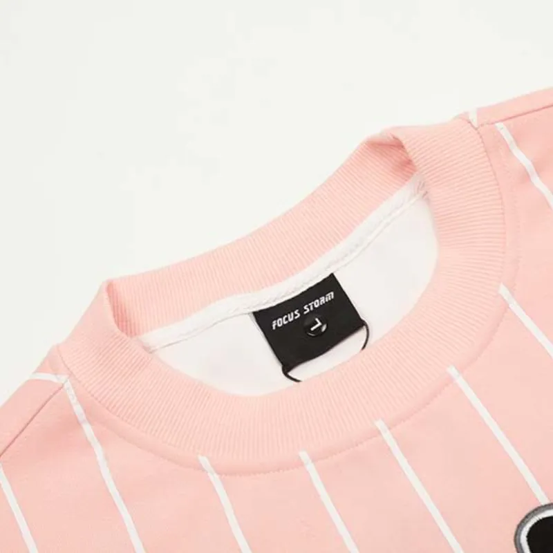 Fashionable Loose Long Sleeve T Shirt-4