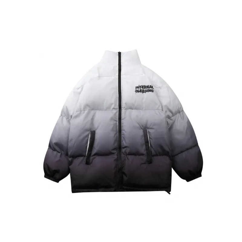 Gradient Tide Brand Ins National Tide Thickened Collar Cotton padded Jacket-4
