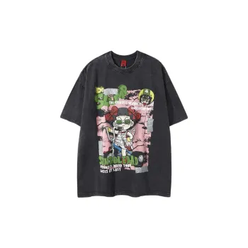 Loose Casual Cotton Blended Fabric T Shirt