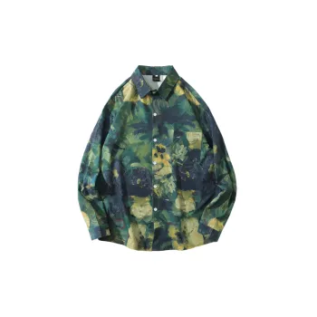 Retro Loose Long Sleeve Shirt