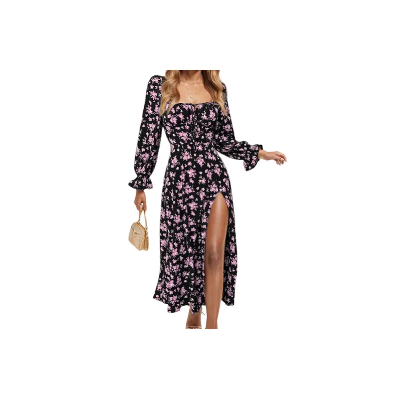 Basics Simple Long Sleeved Dress-3
