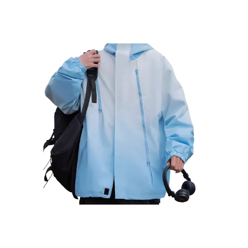 Fashionable Simple Polyester Outdoor Jacket-2