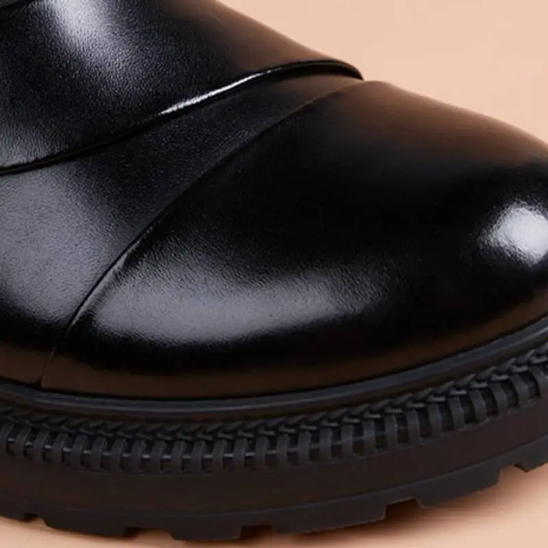 Fashionable Plain Dress Shoes-2