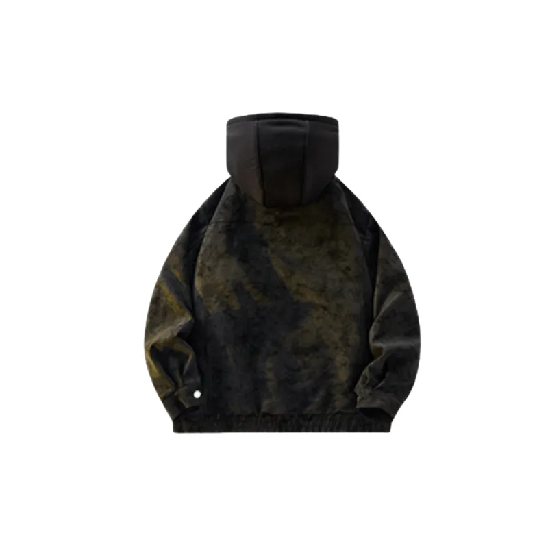 Retro Distress PU Jacket-1