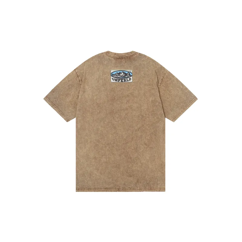 Retro Loose Cotton T Shirt-3