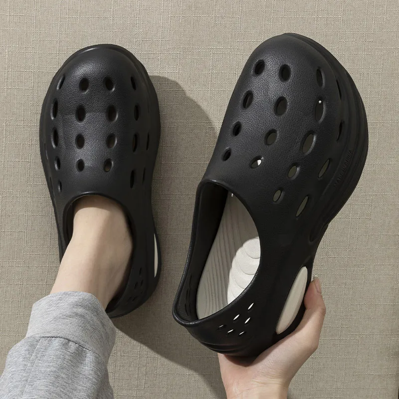 Fashionable Simple Clogs-1