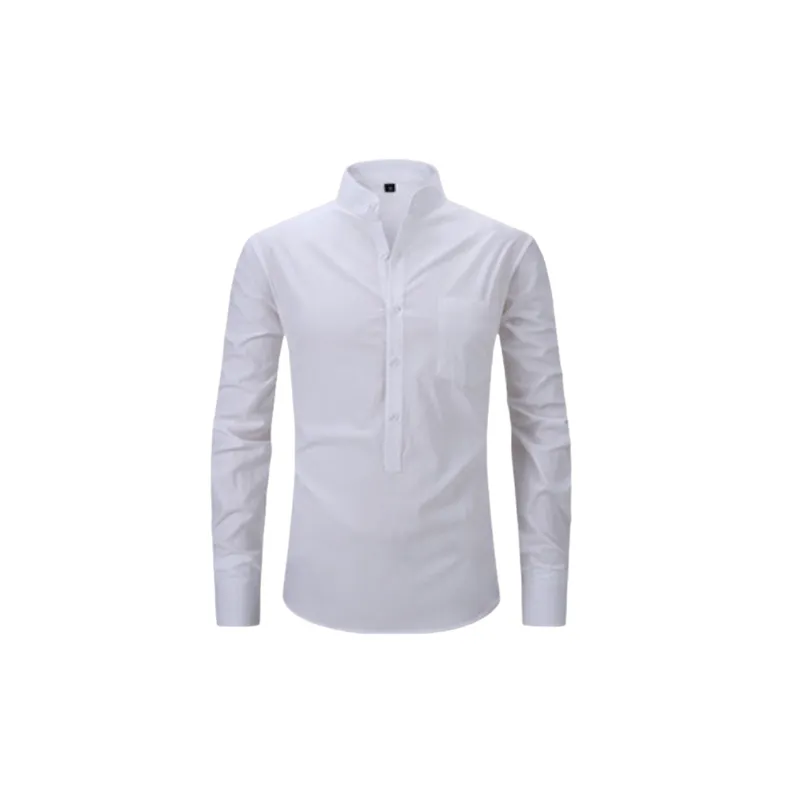 Casual Loose 100% Cotton Shirt-4