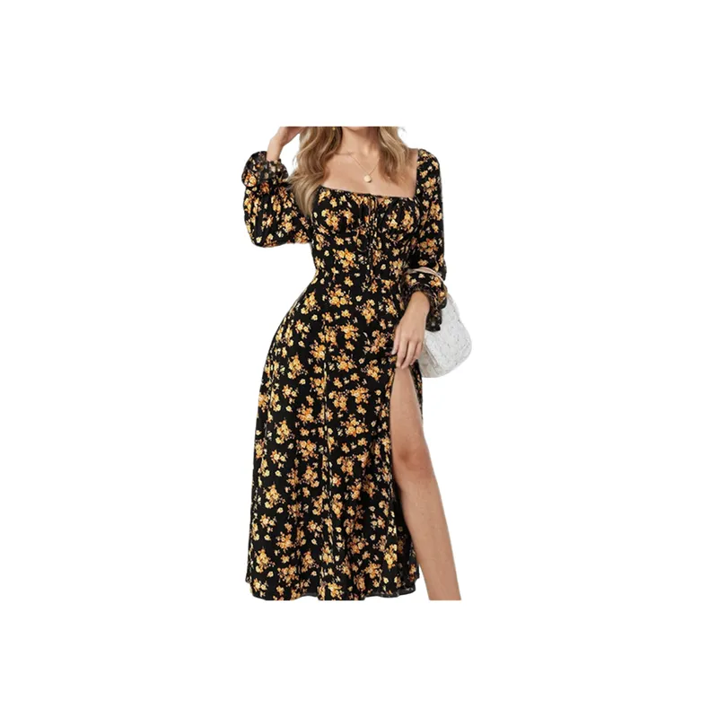 Basics Simple Long Sleeved Dress-2
