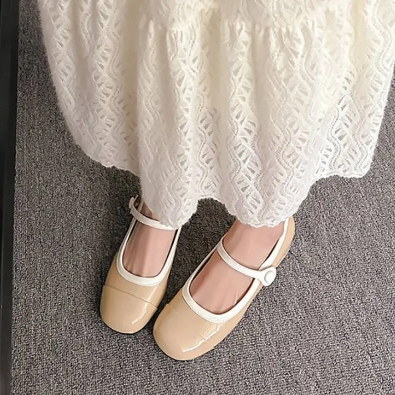 Simple Fashionable Mary Jane Shoes-2