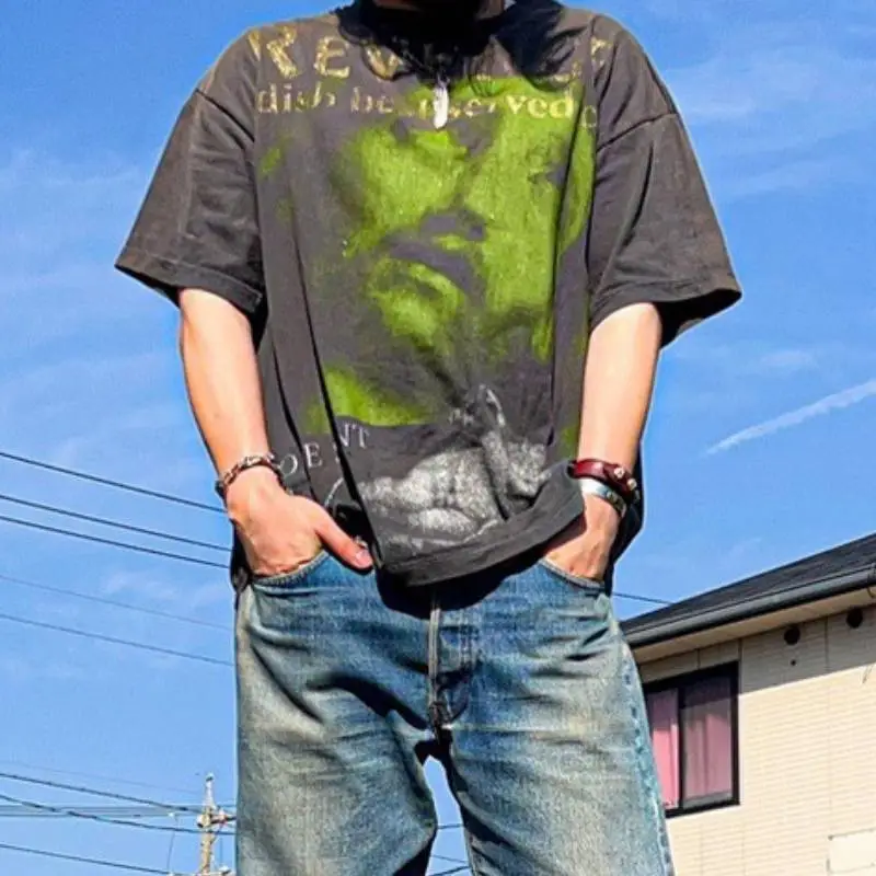 Casual Short Sleeve T shirt-2