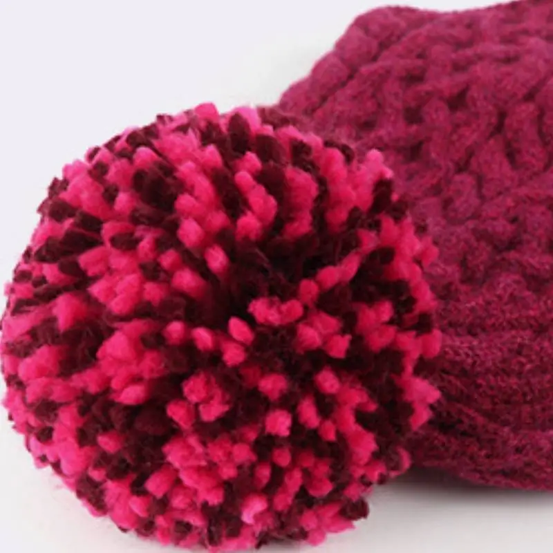 Simple Warming Red Army Cap-1