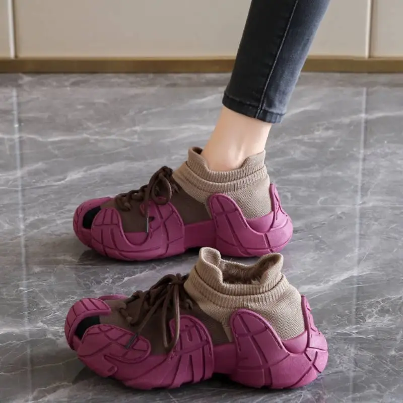 Lightweight Glamorous Platform Shoes-1