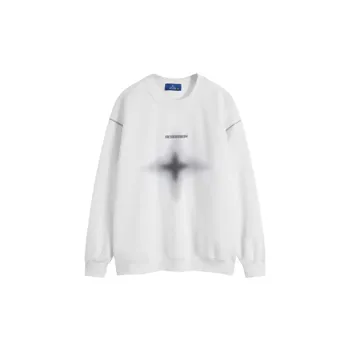 New Style Retro Star Letter Zipper Sweater