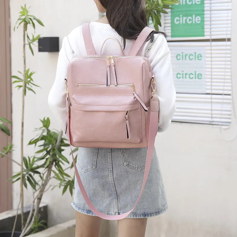 Retro Simple Backpack-7