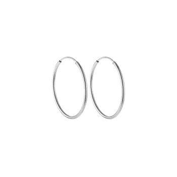 Simple Plain Ear Stud Women