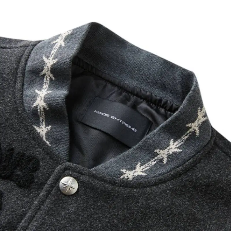 Casual Simple Baseball Jersey-2