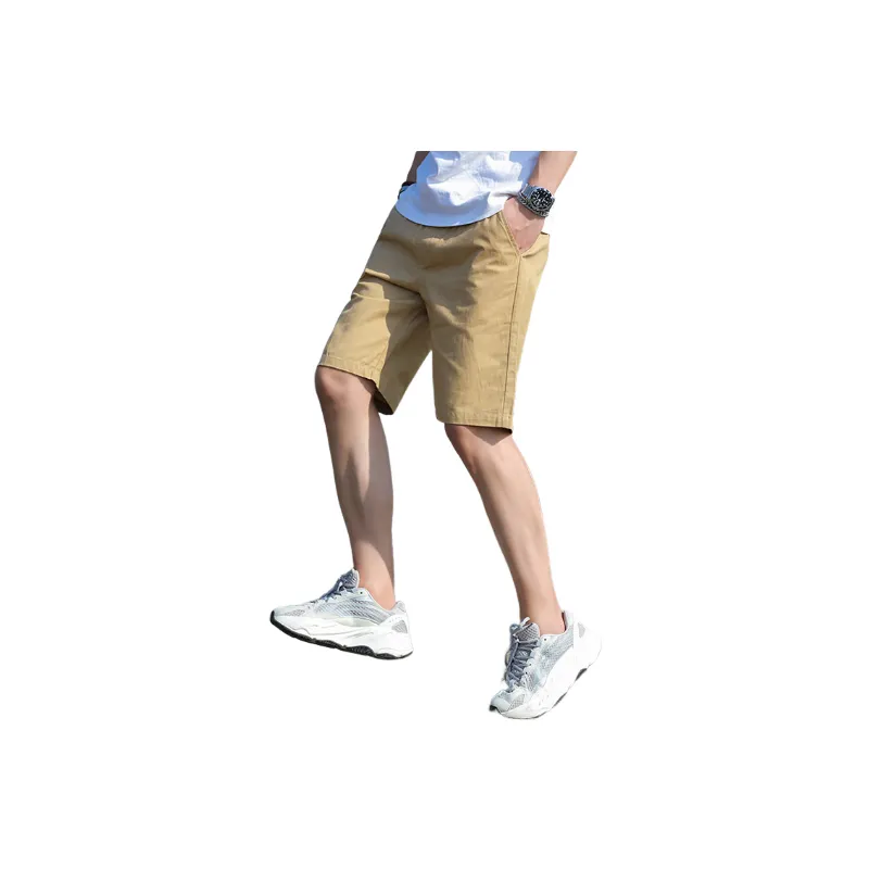 Sporty Fashionable Cotton Casual Shorts-7