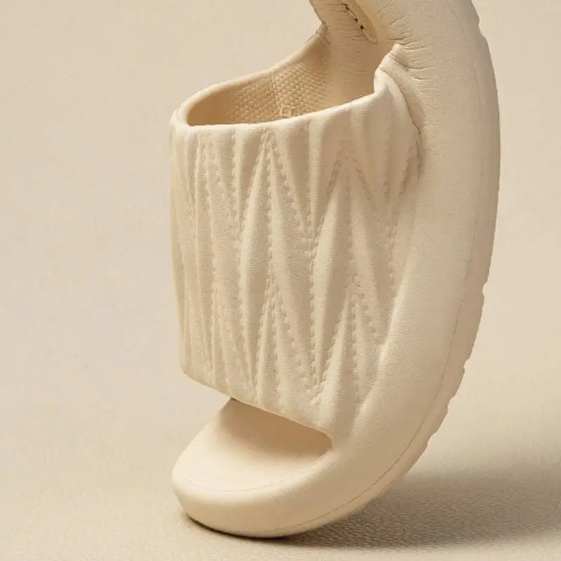 Retro Plain Flip Flops-5