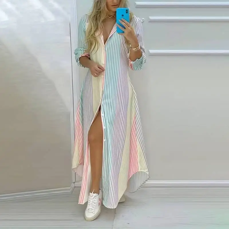 Simple Basics Polyester Dress Women-3