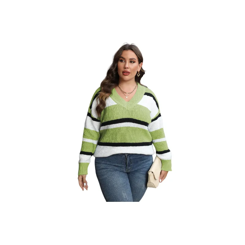 Street Fashionable Polyester Fleece Sweater Women-2