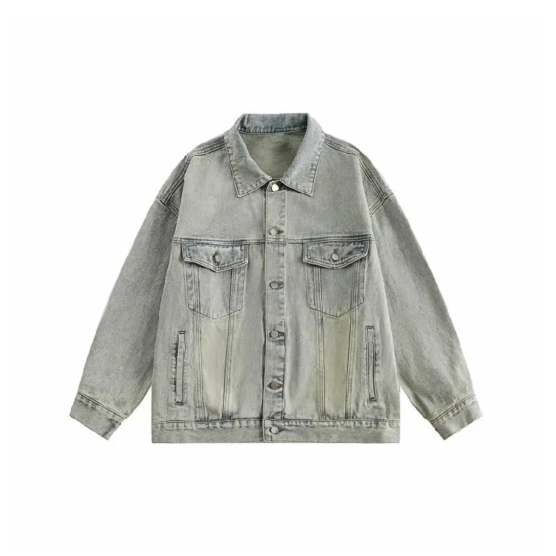 Fashion Graffiti Retro Denim Jacket-0