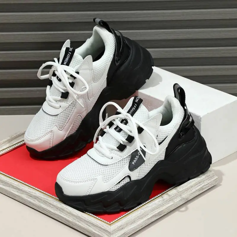 Breathable Casual Chunky Sneakers-7