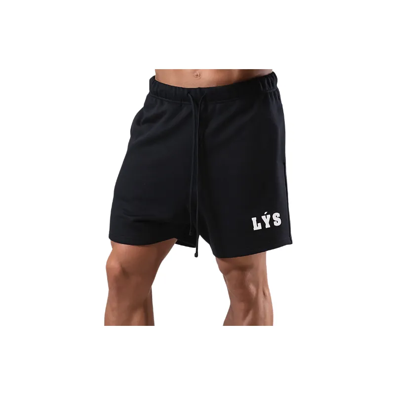 Trendy Simple Cotton Sports Shorts-2