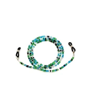 Simple Contrast Color Eyeglass Chain Women