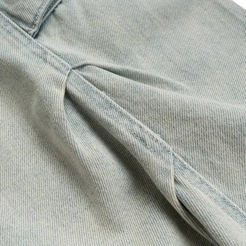Retro Washed Jeans-3