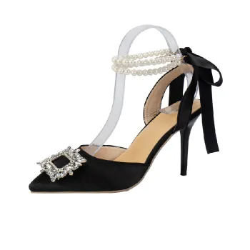 Glamorous Pearls High Heels