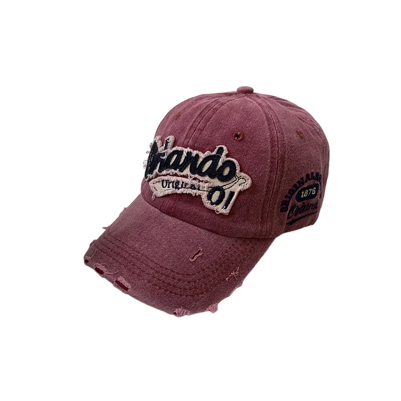Fashionable Simple Peaked Cap-1