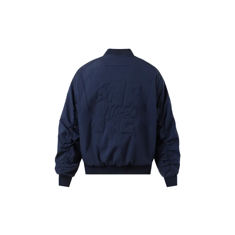 Loose Zipper Baseball Jersey-7