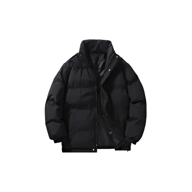 Warming Fashionable Blended Synthetic Fabrics Quilted Jacket-2