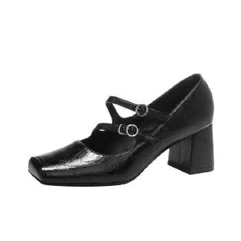 Preppy Colorblock Mary Jane Shoes