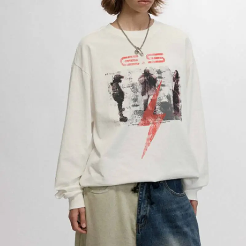 Casual Long Sleeve T Shirt-2