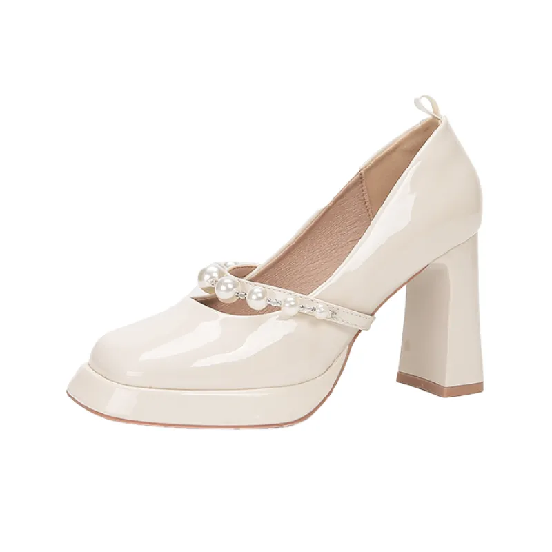 Elegant Waterproof High Heels-3