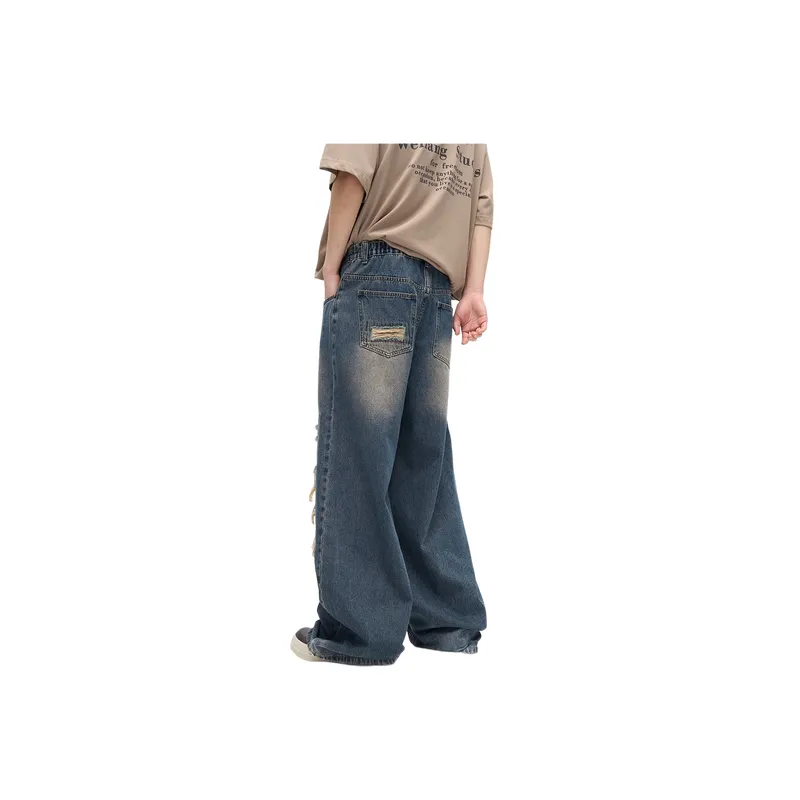 Fashionable Simple Jeans-1