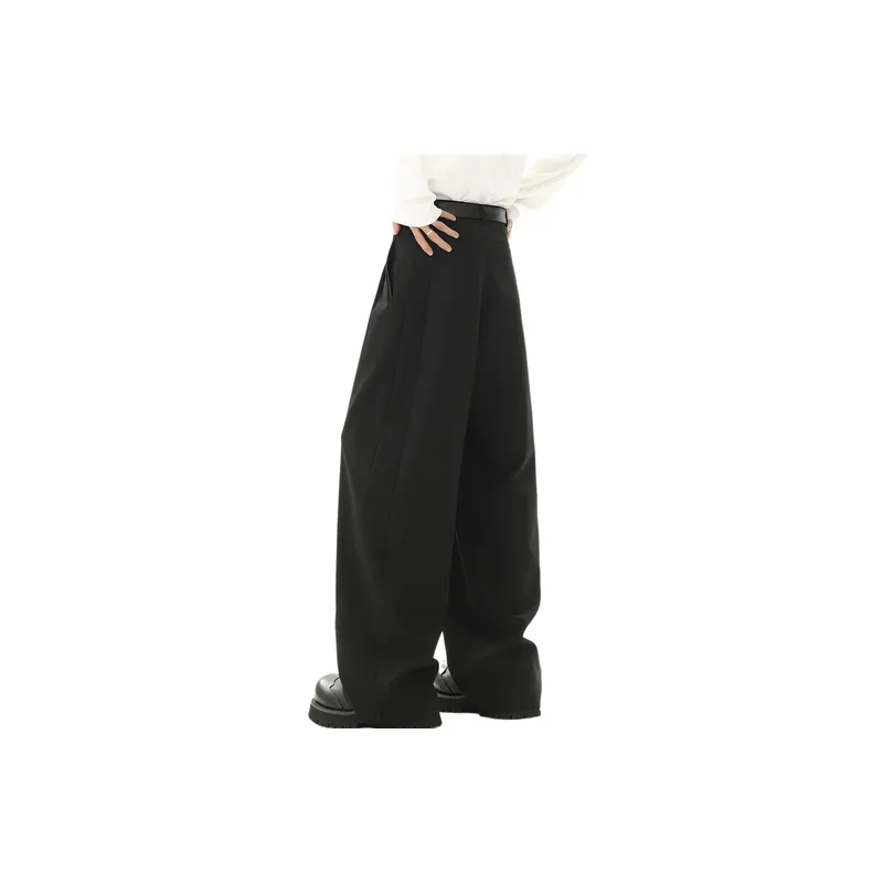 Simple Basics Combed Cotton Casual Pants-1
