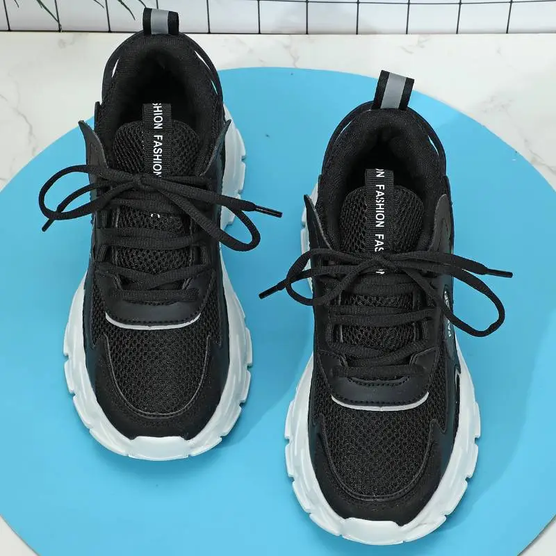 Breathable Casual Chunky Sneakers-5