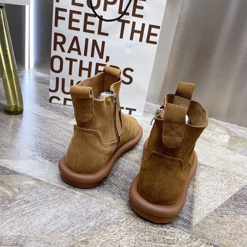 Denim Fashion Ankle Boots-6