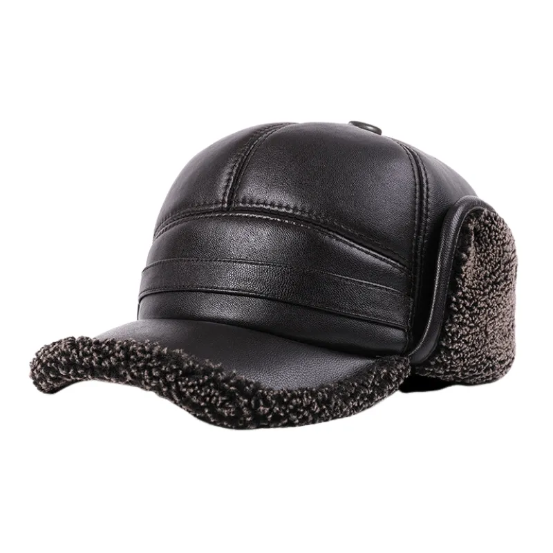 Simple Retro Red Army Cap-0