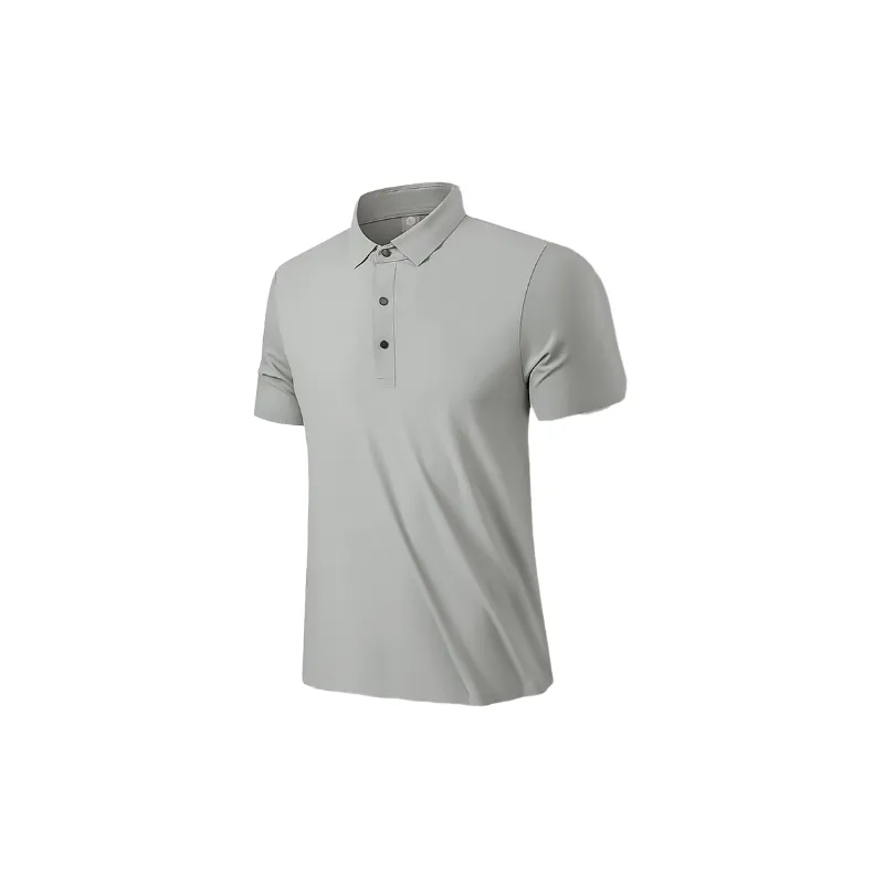 Loose Breathable Blended Synthetic Fabrics Polo Unisex-0