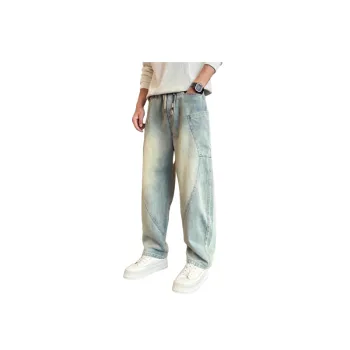 Retro Loose Washed Jeans