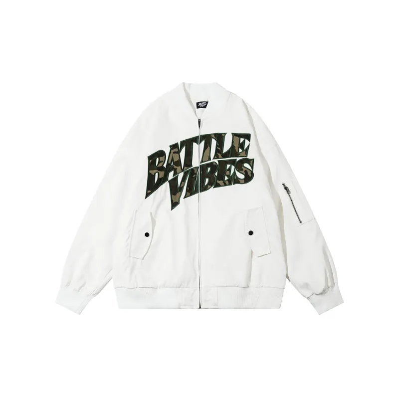 New Style Loose Windproof Design Sense Embroidered Daily Jacket-2