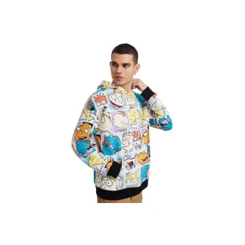 Fashionable Loose Air Layer Fabric Sweatshirt
