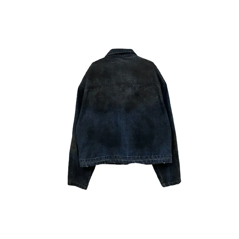 Casual Retro Denim Jacket-1