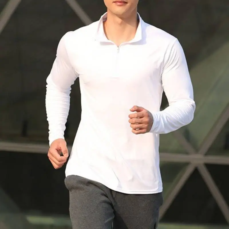 Zipper Sporty T Shirt-5