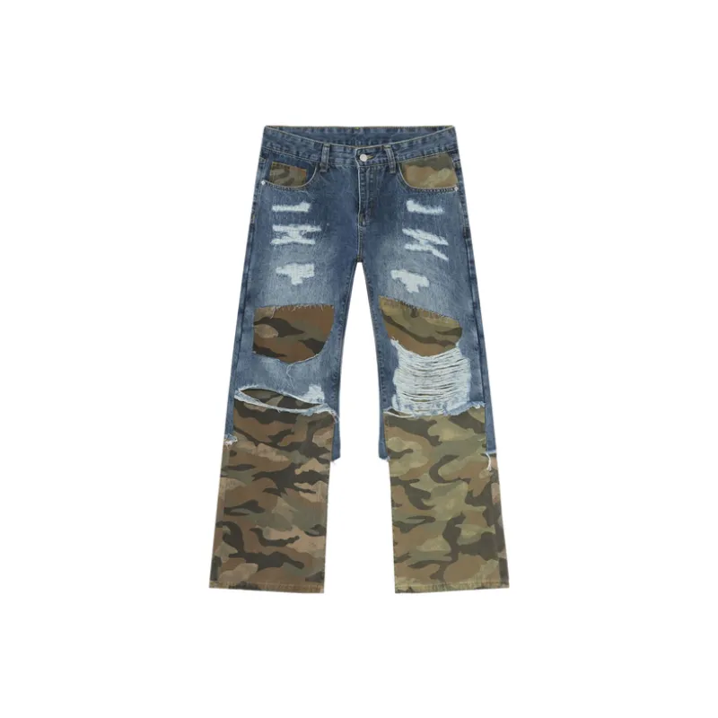 Simple Ripped Jeans-0