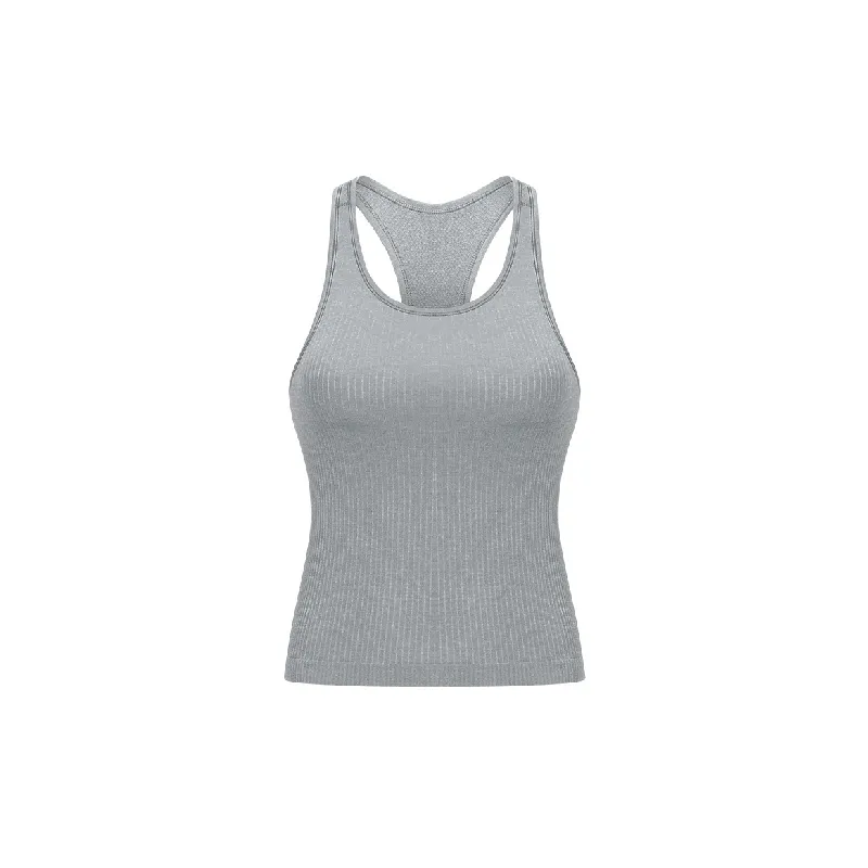 Fashion Sports Cotton Blended Fabric Vest Women-2