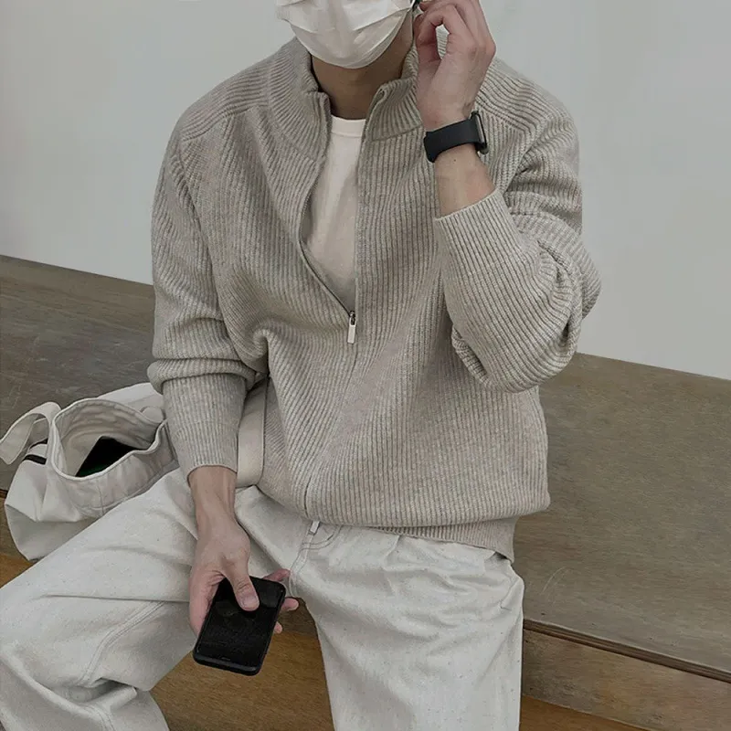 Fashionable Loose Sweater-2